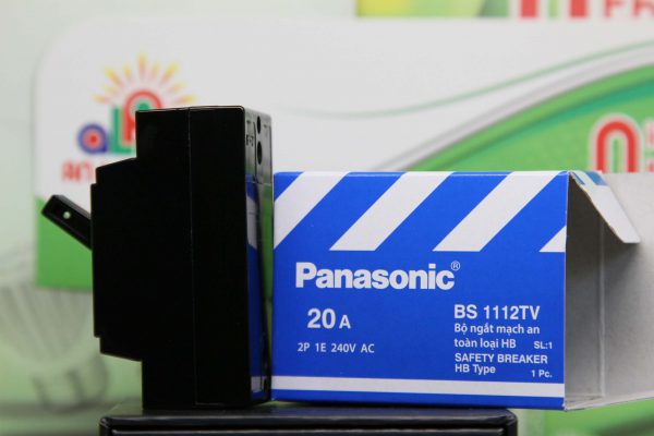 6 loại hb 2 pha Panasonic màu đen