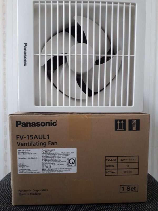Hình ảnh thật của quạt hút gắn tường Panasonic FV-15AUL1