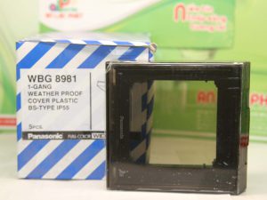 Mặt có nắp che mưa chuẩn BS Panasonic WBG8981-P